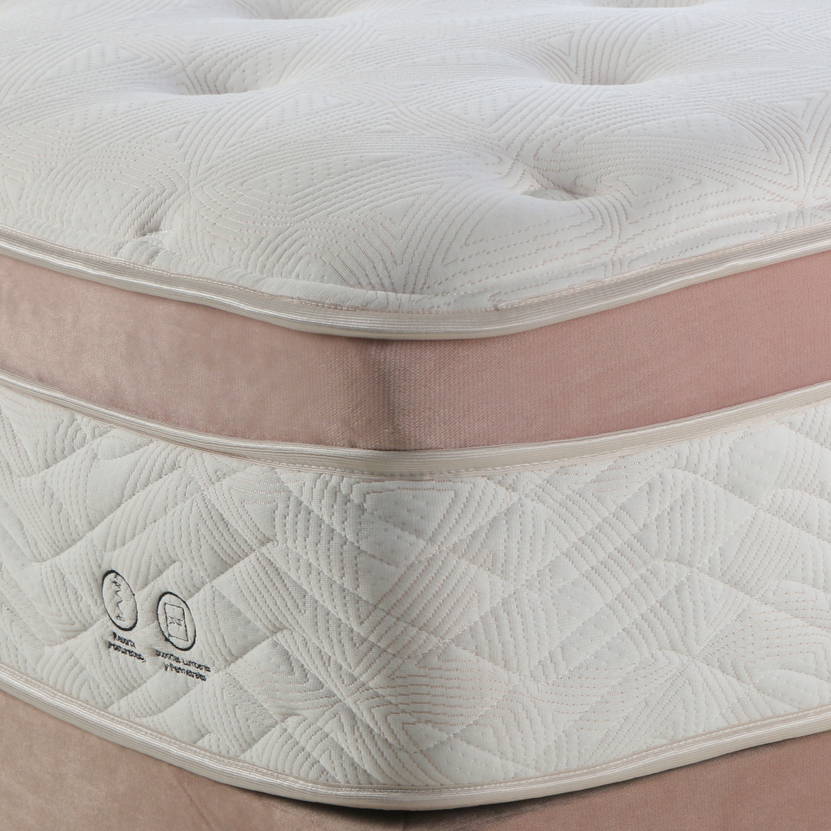 Colchón y Box Sealy Rose - Queen Size