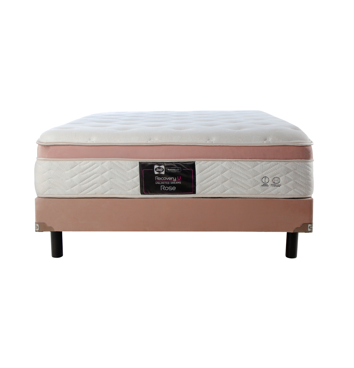 Colchón  y Box Sealy Rose - King Size