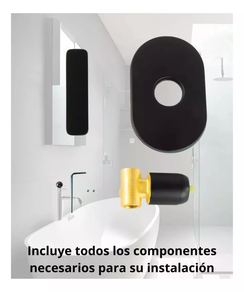 Mezcladora Monomando Para Regadera, Llave De Agua, Latón, Ovalada, Gran Diseño