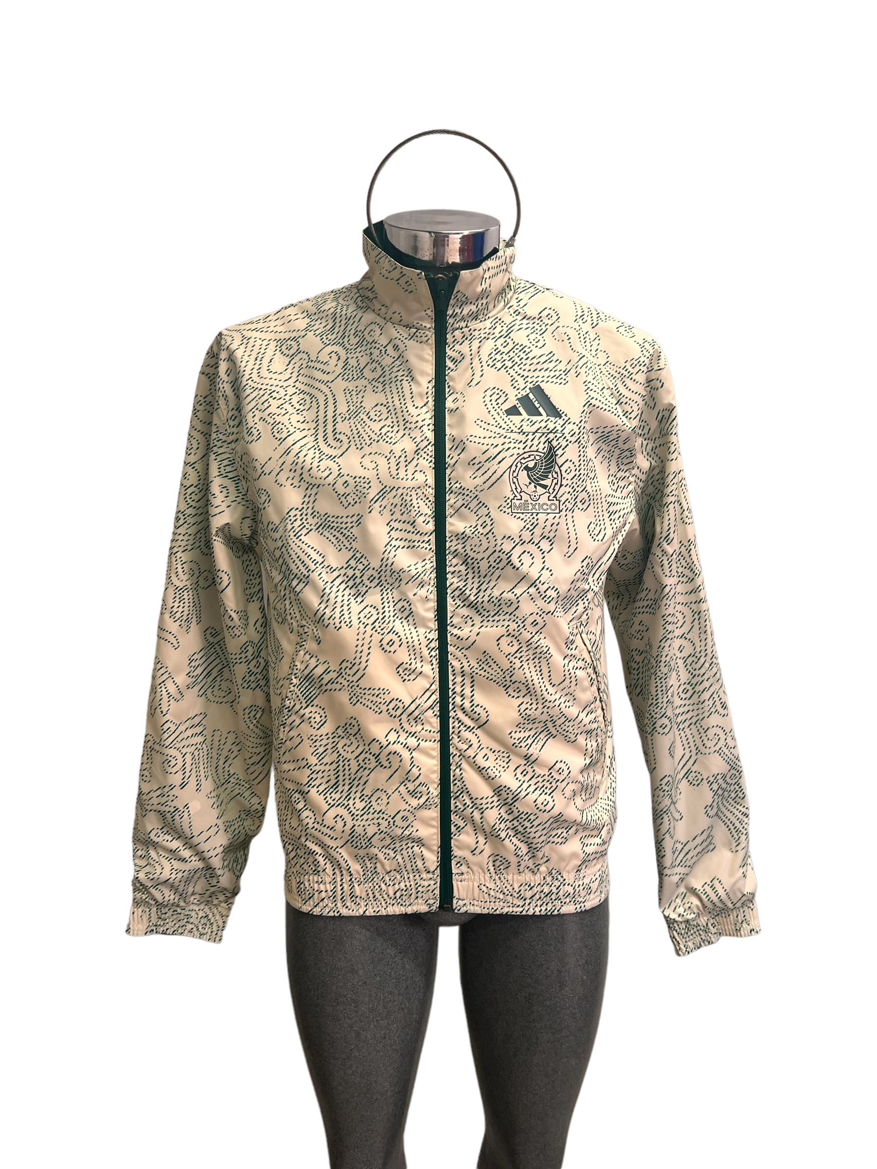 Chamarra Original Adidas Selección Mexicana doble vista mundial 2022 HF1439
