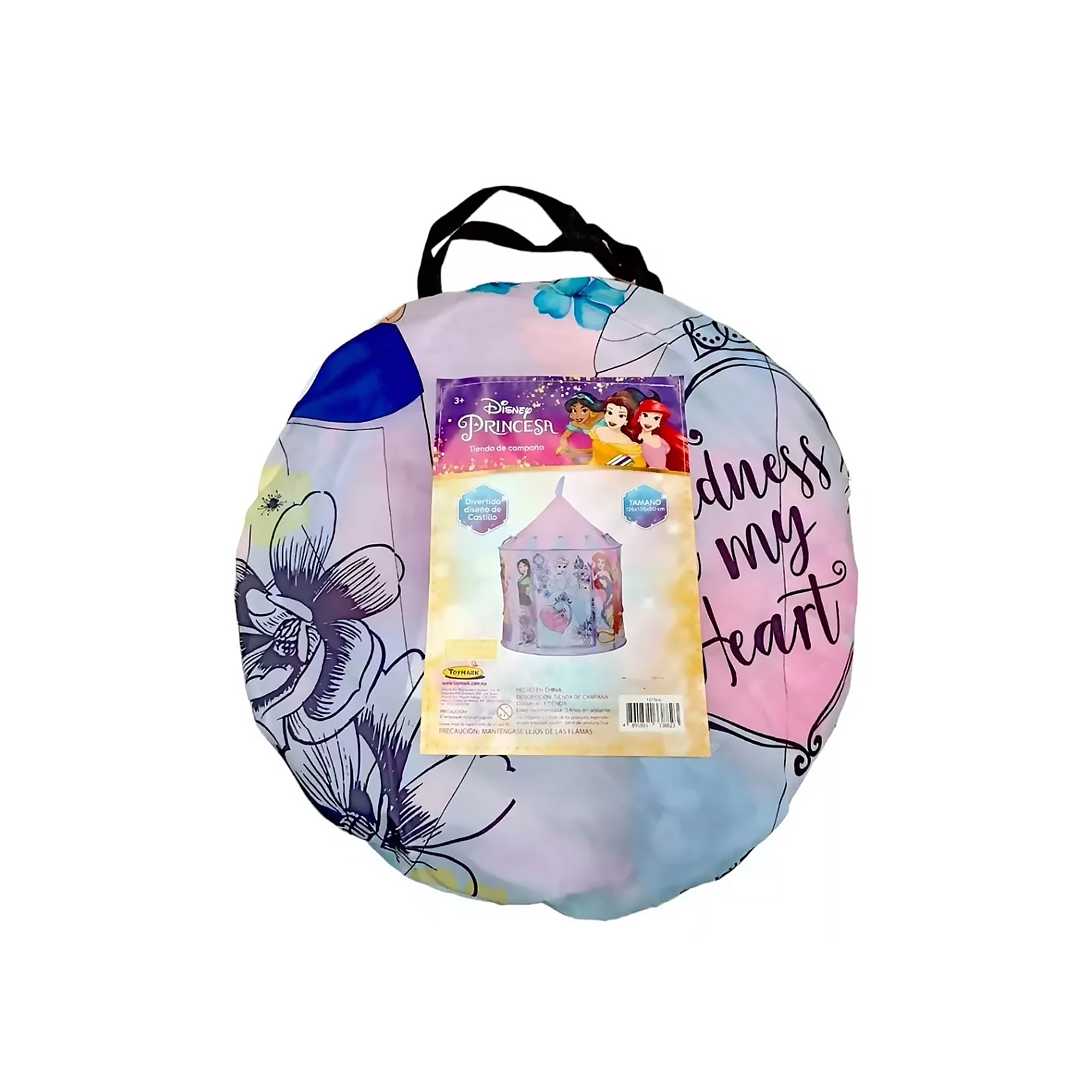 Casa De Campaña Princesas Disney Niña Azul