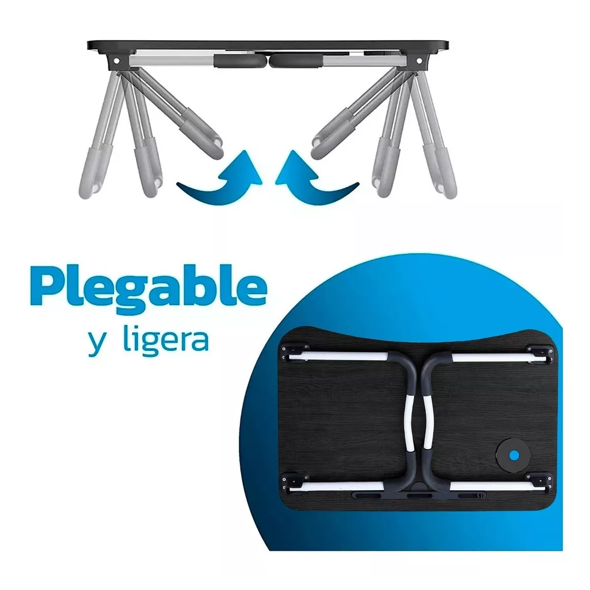 Mesa Plegable Para Laptop Bandeja Escritorio Cama Portátil