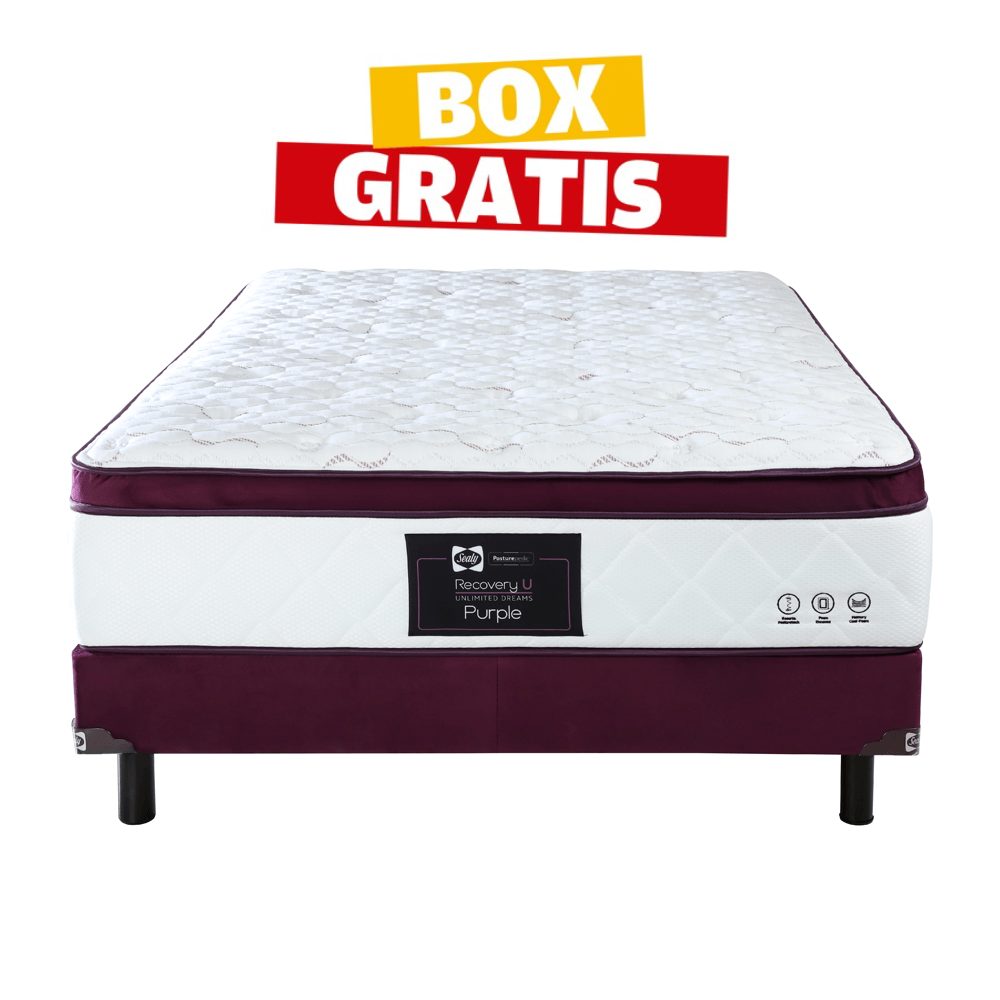 Colchón Sealy Purple - Queen Size
