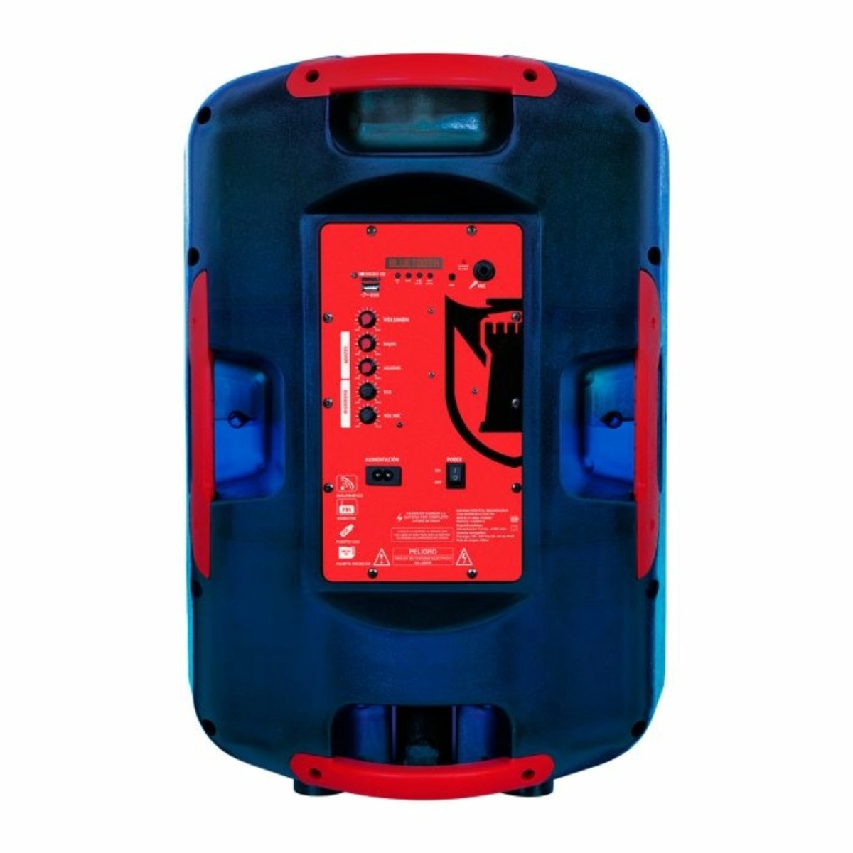 Bafle Kaiser MSA-7530MX 15" Traslúcido 25,000W PMPO / 40W RMS ALBY12