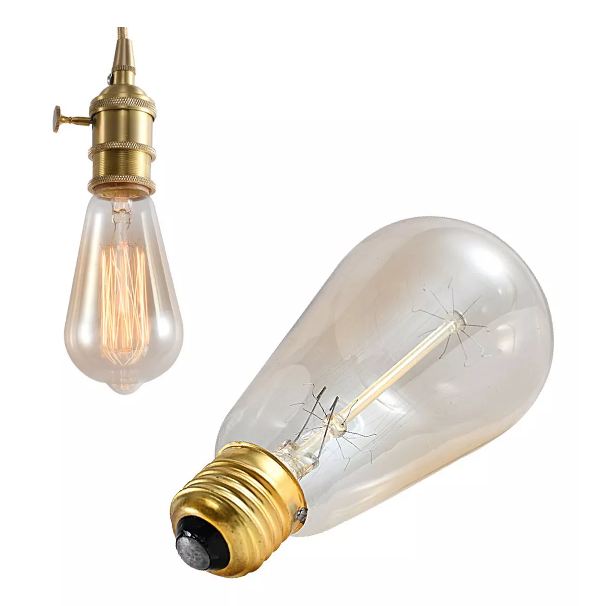 Foco Led Bulbo color cálida 40W 127V 2700K 240lm 6 unidades