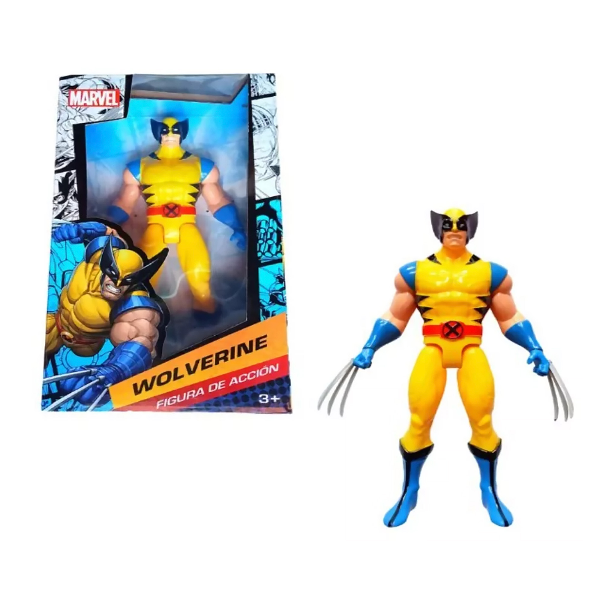 Figura Wolverine De Acción Muñeco Superhéroes Juguete