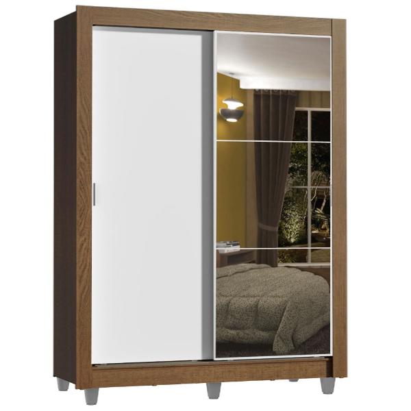Ropero Closet Madesa Dallas Plus 1 Espejo con Pies MB 07