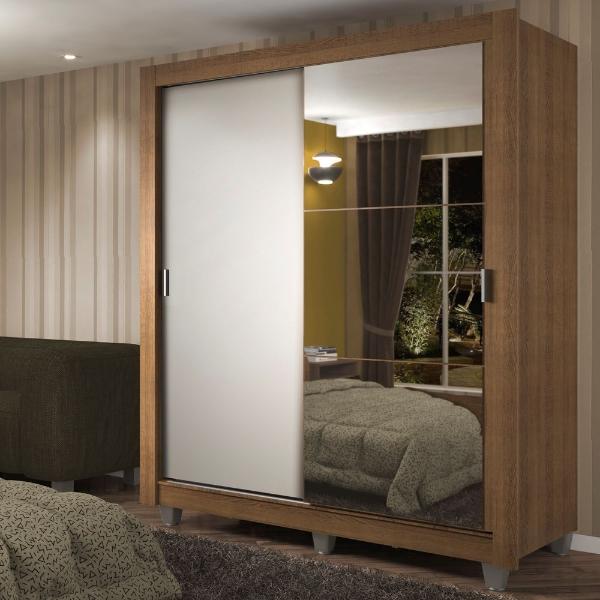 Ropero Closet Madesa Dallas Plus 1 Espejo con Pies MB 07