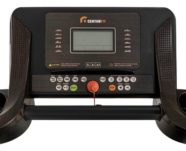 Caminadora Electrica Plegable 1.75hp 3 Niveles Inclinacion Centurfit