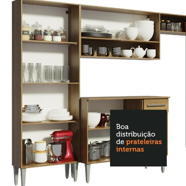 Cocina Integral Completa Modular Madesa Emilly 293cm MG 01