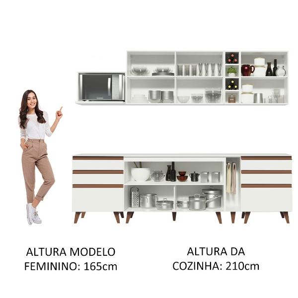 Cocina Integral Completa Modular Madesa Reims 260cm BB 06