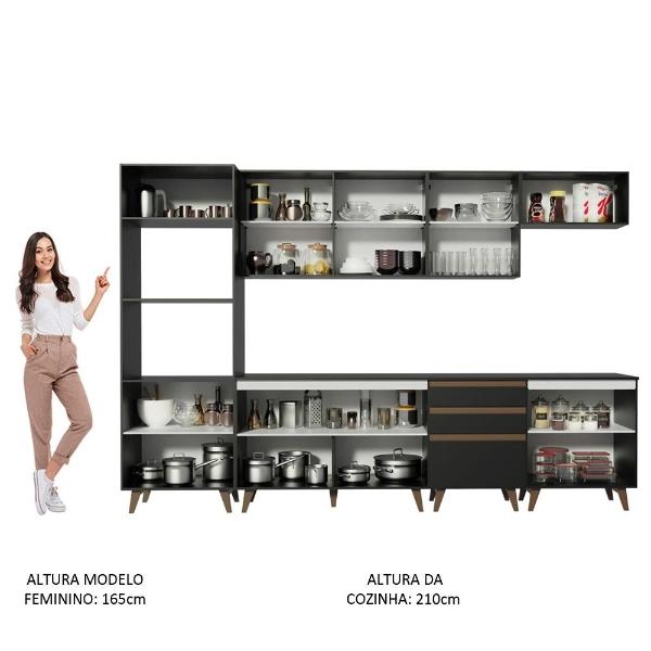 Cocina Integral Completa Modular Madesa Reims 320cm NN 04