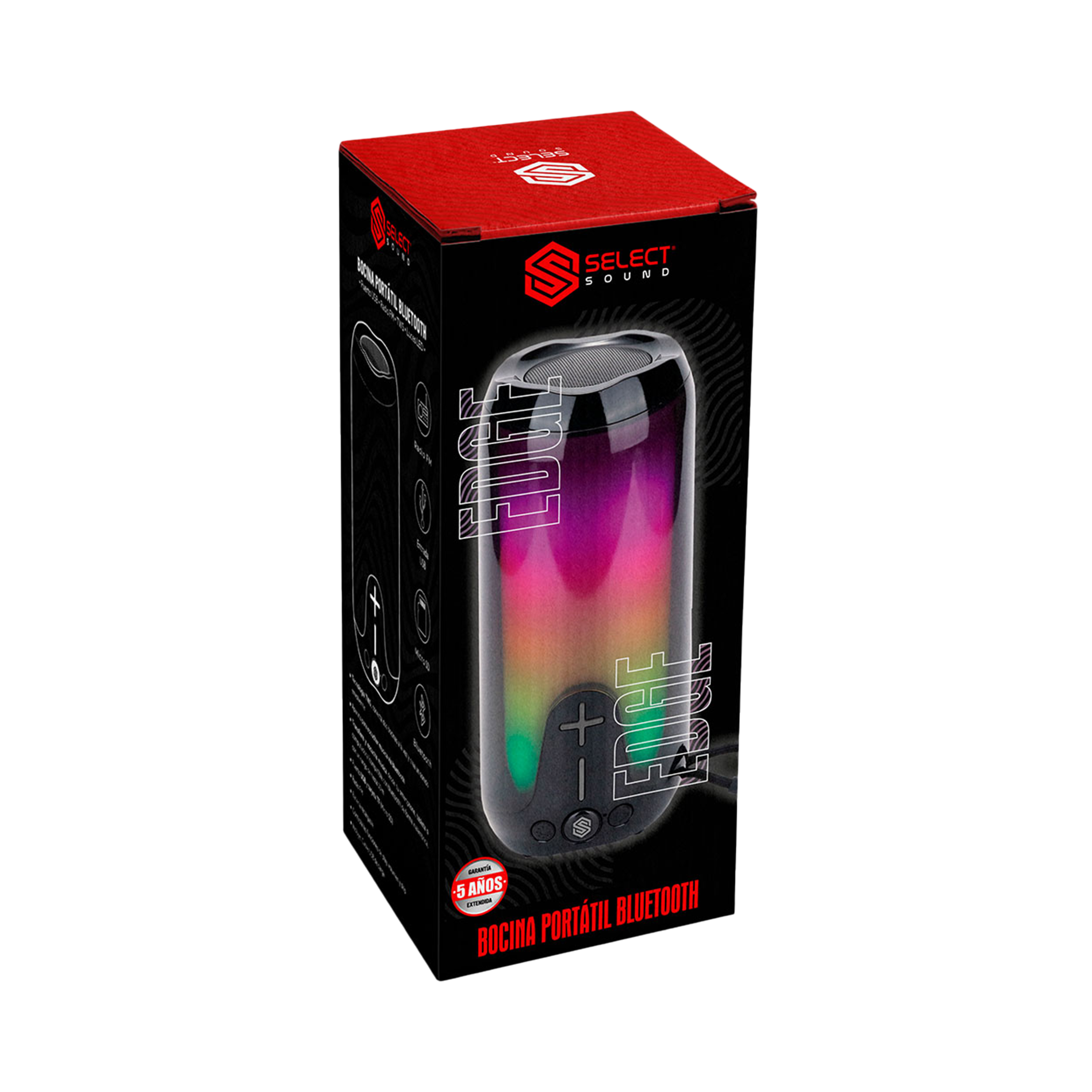 Select Sound Bocina Portátil Edge Bluetooth TWS Radio FM BT233