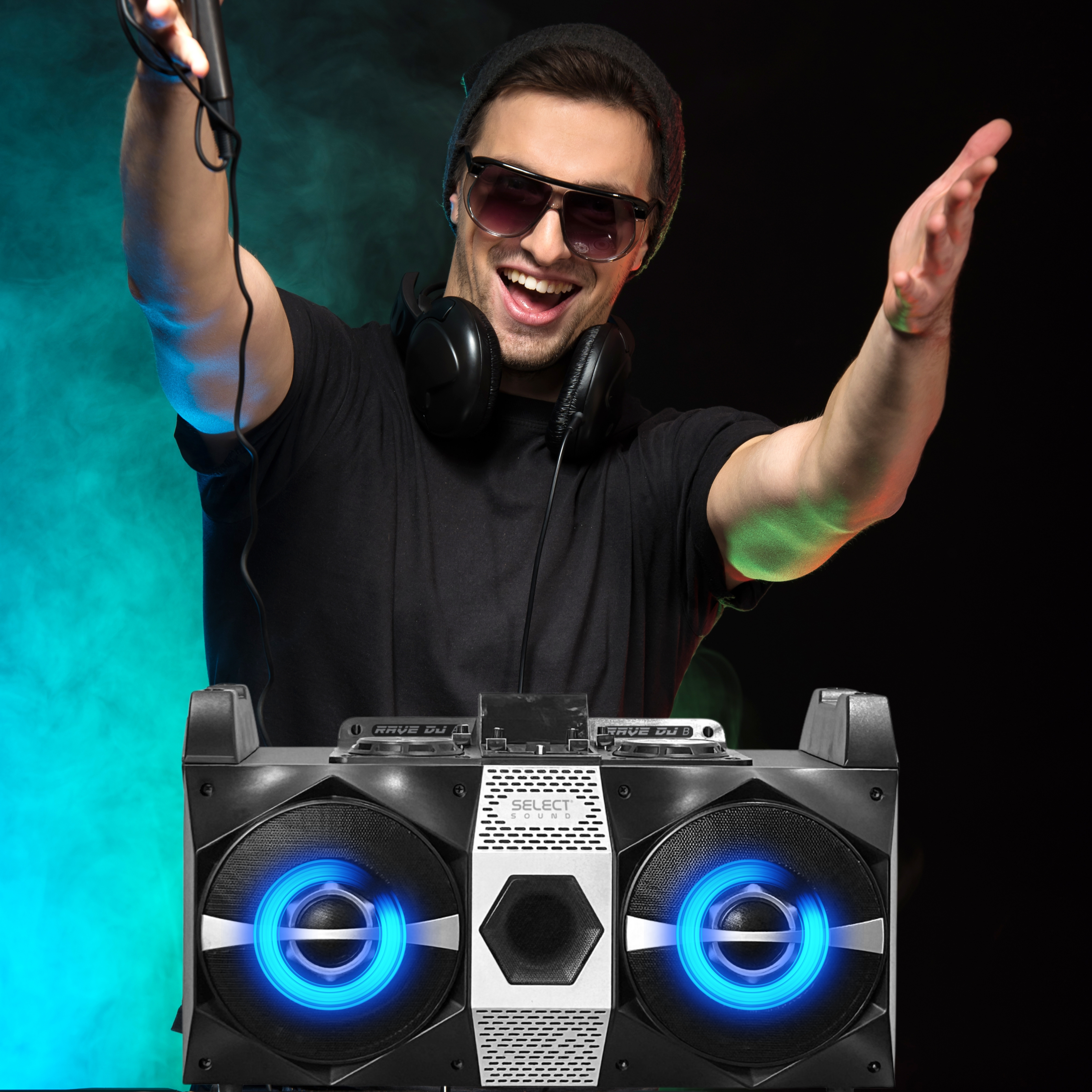 Select Sound Minicomponente Rave Dj Bluetooth Recargable Bt2018