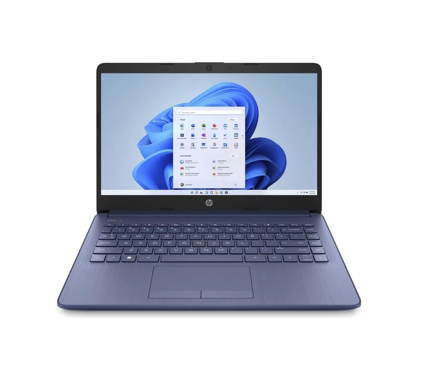 Laptop Hp Stream Pantalla 14 Pulgadas HD IPS Procesador Intel Celeron N4120 4 Gb Ram 64 Gb  Emmc WIndows 11 Home Color Azul