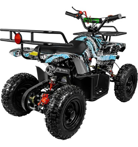 Cuatrimoto Montable Motor A Gasolina 49cc Niños 45km/h Little Monkey
