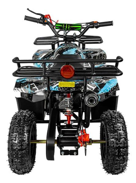 Cuatrimoto Montable Motor A Gasolina 49cc Niños 45km/h Little Monkey