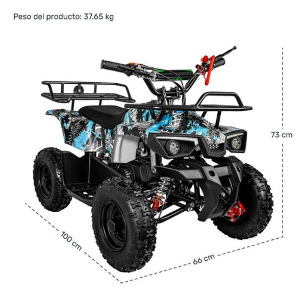 Cuatrimoto Montable Motor A Gasolina 49cc Niños 45km/h Little Monkey