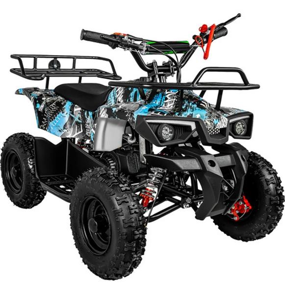 Cuatrimoto Montable Motor A Gasolina 49cc Niños 45km/h Little Monkey