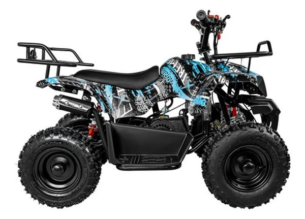 Cuatrimoto Montable Motor A Gasolina 49cc Niños 45km/h Little Monkey
