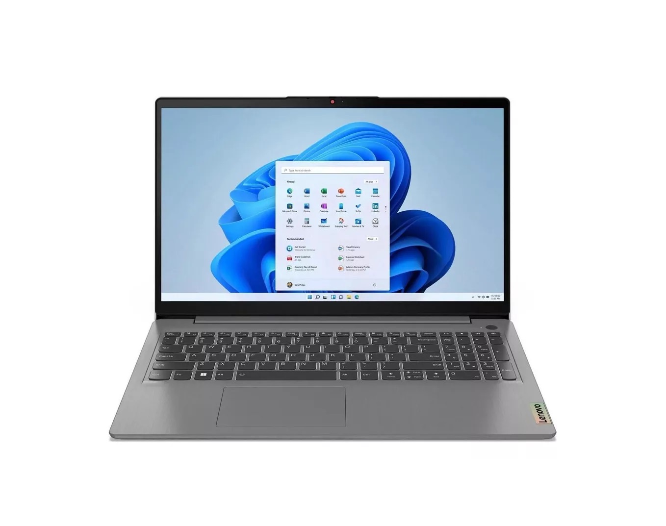 Laptop Lenovo Ideapad 3 15IAU7 Pantalla 15.6" FHD, Procesador Intel Core i7-1255u 16 Gb Ram 512 Gb Ssd, Windows 11 Home Color Gris