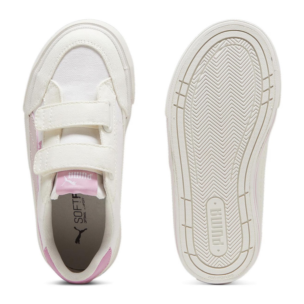 Tenis Puma Court Classic Vulc FS V PS  Blanco de Niñas 396560 08 