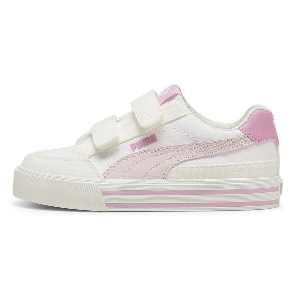 Tenis Puma Court Classic Vulc FS V PS  Blanco de Niñas 396560 08 