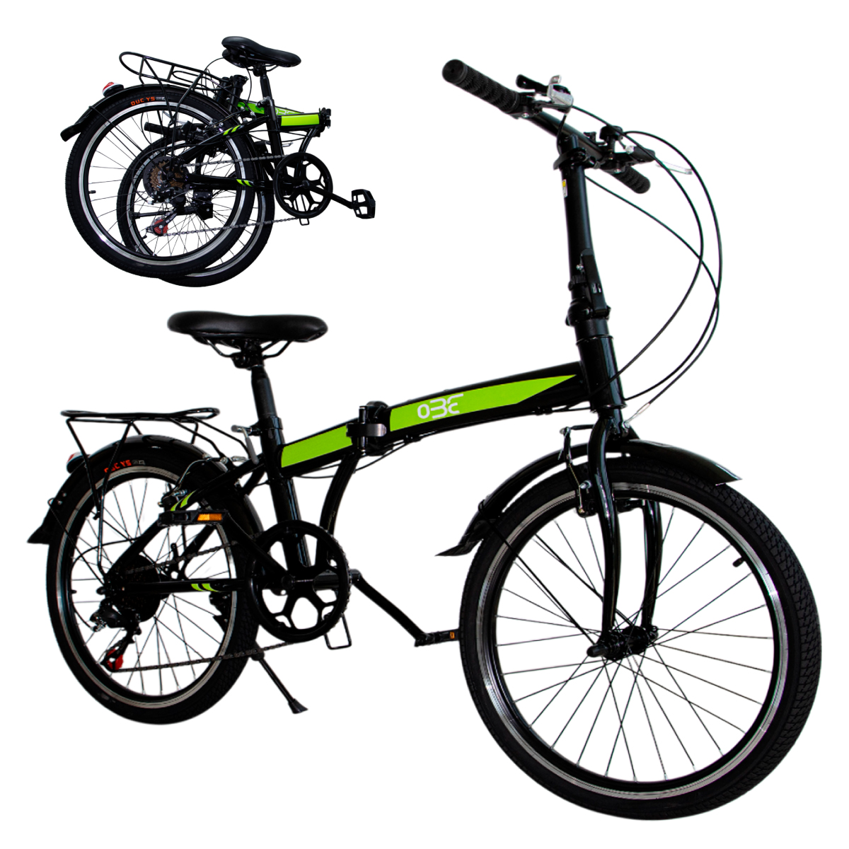 Bicicleta Montaña Plegable Retro Vintage R22 Vbrake