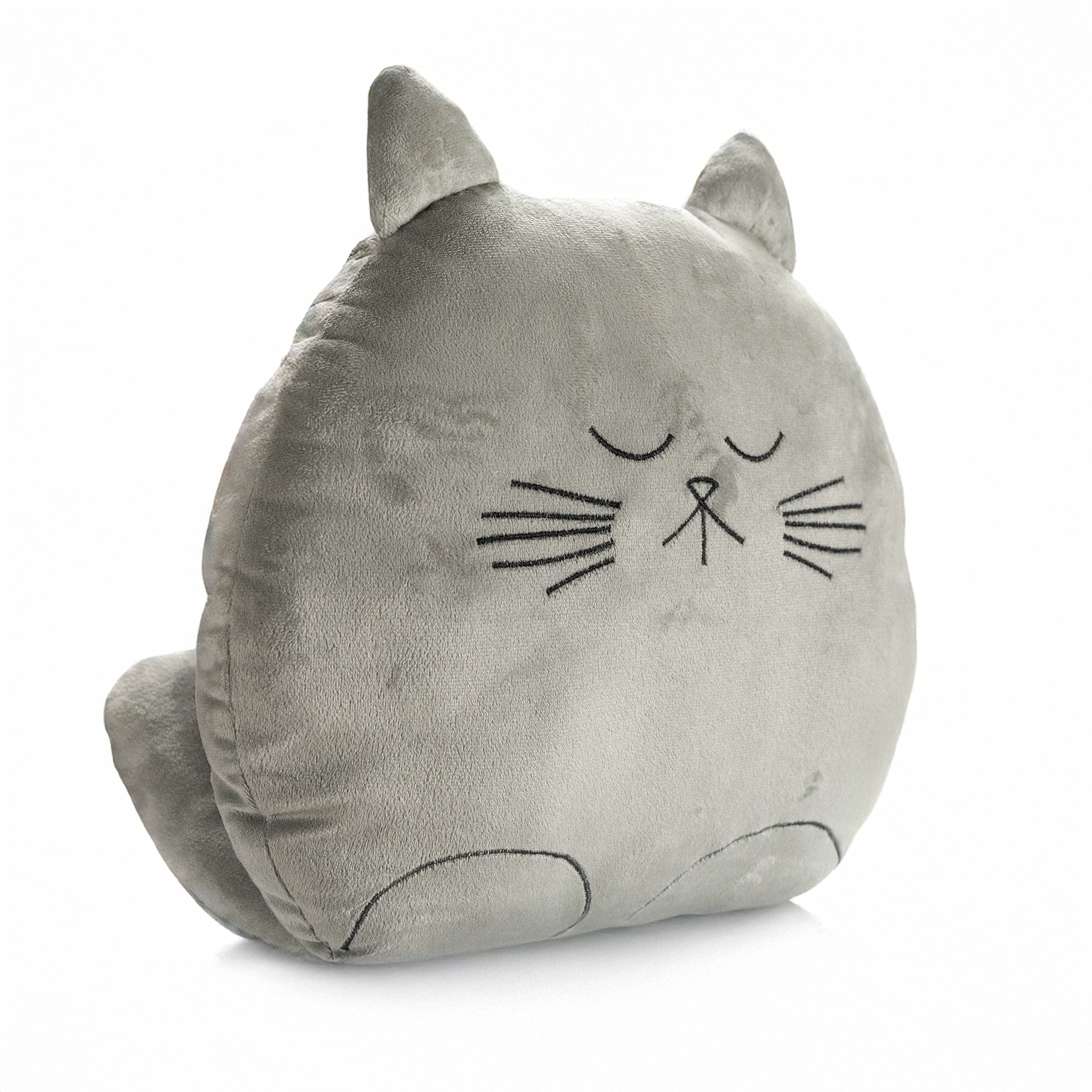 Peluche Gatito, Adorno Cojín Gato De Peluche  29 Cm de Altura