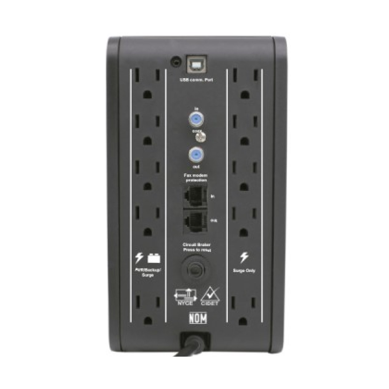 No Break Cdp R-Smart1010, 500w, 1000va, Entrada 81-145v
