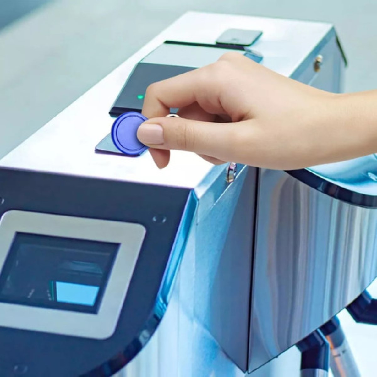 Llaveros De Proximidad Rfid Tk4100 Em4100 De 125 Khz, 100 Un azul