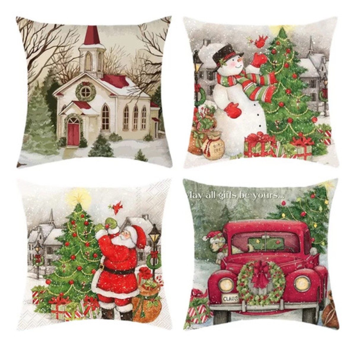 4-fundas-de-almohada-estampadas-navidenas-navidad-decoracion-multicolor