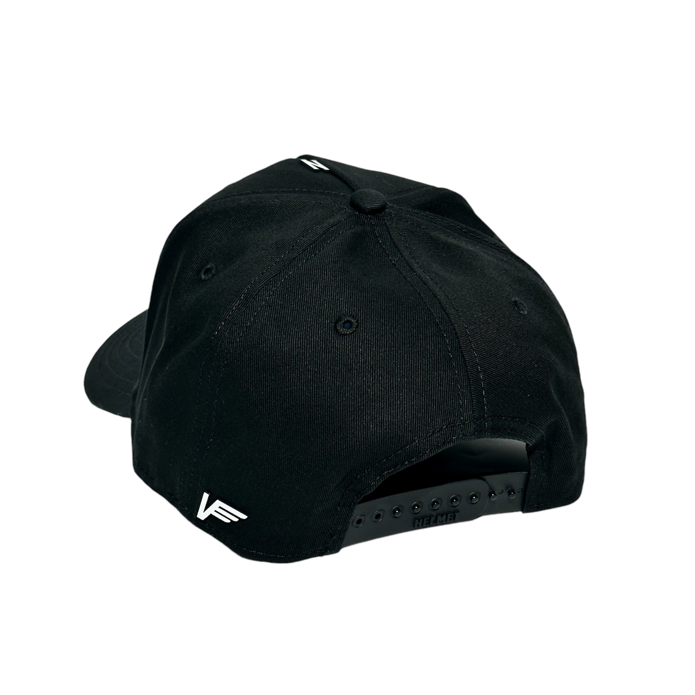 VAGO Style RUMBO FIJO White Gorra Artesanal Ng Visera Curva