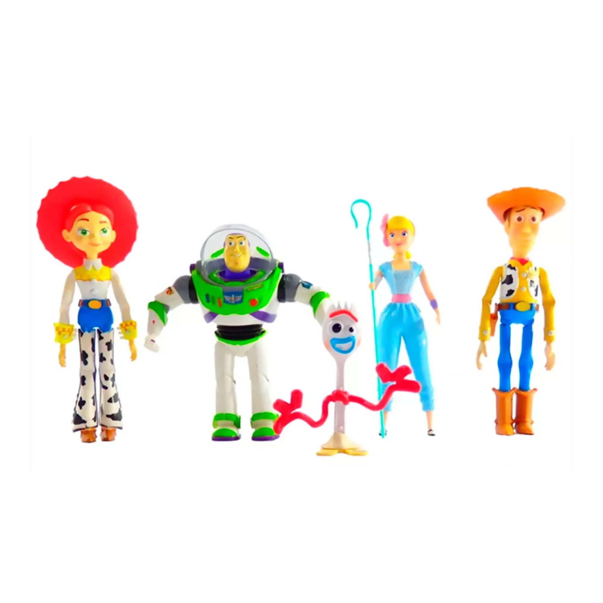 Set Buzz,woody,jessie,bobeep, forky 