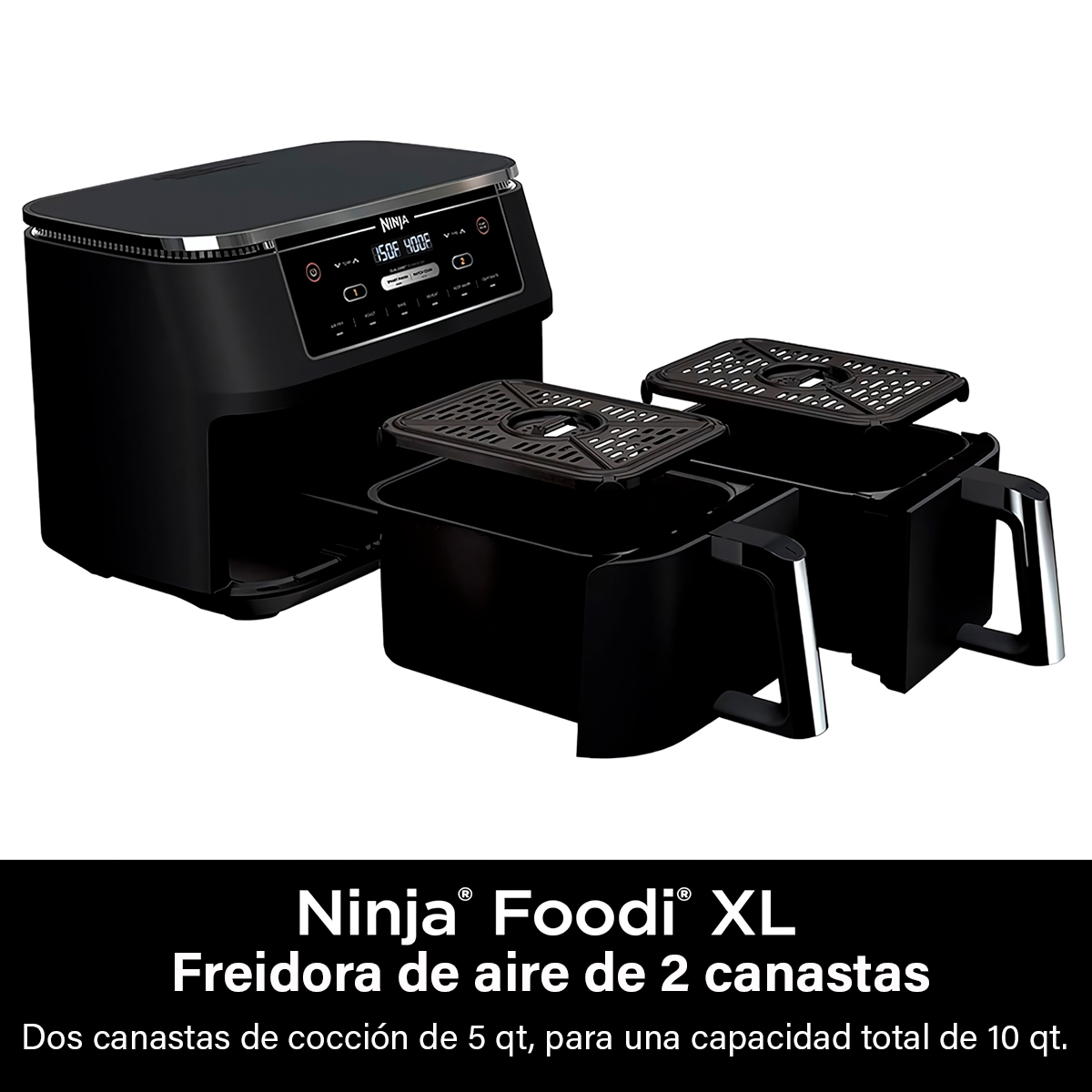 Freidora de aire Ninja Foodi 10 Litros 6 funciones Reacondicionado