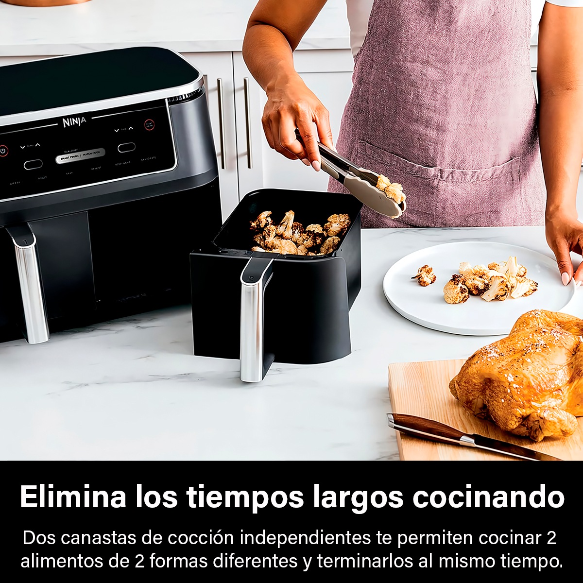 Freidora de aire Ninja Foodi 10 Litros 6 funciones Reacondicionado