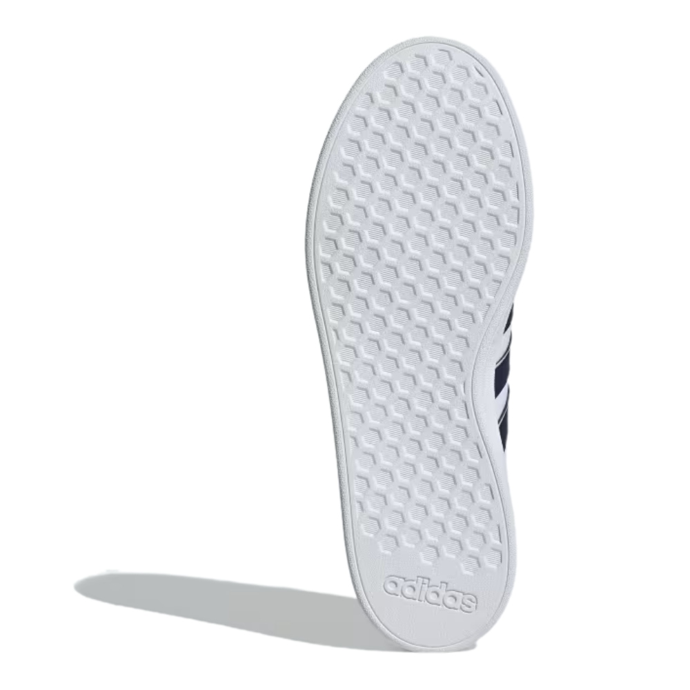 Tenis Adidas Grand Court Base Blanco-Azul M de Hombre ID1183