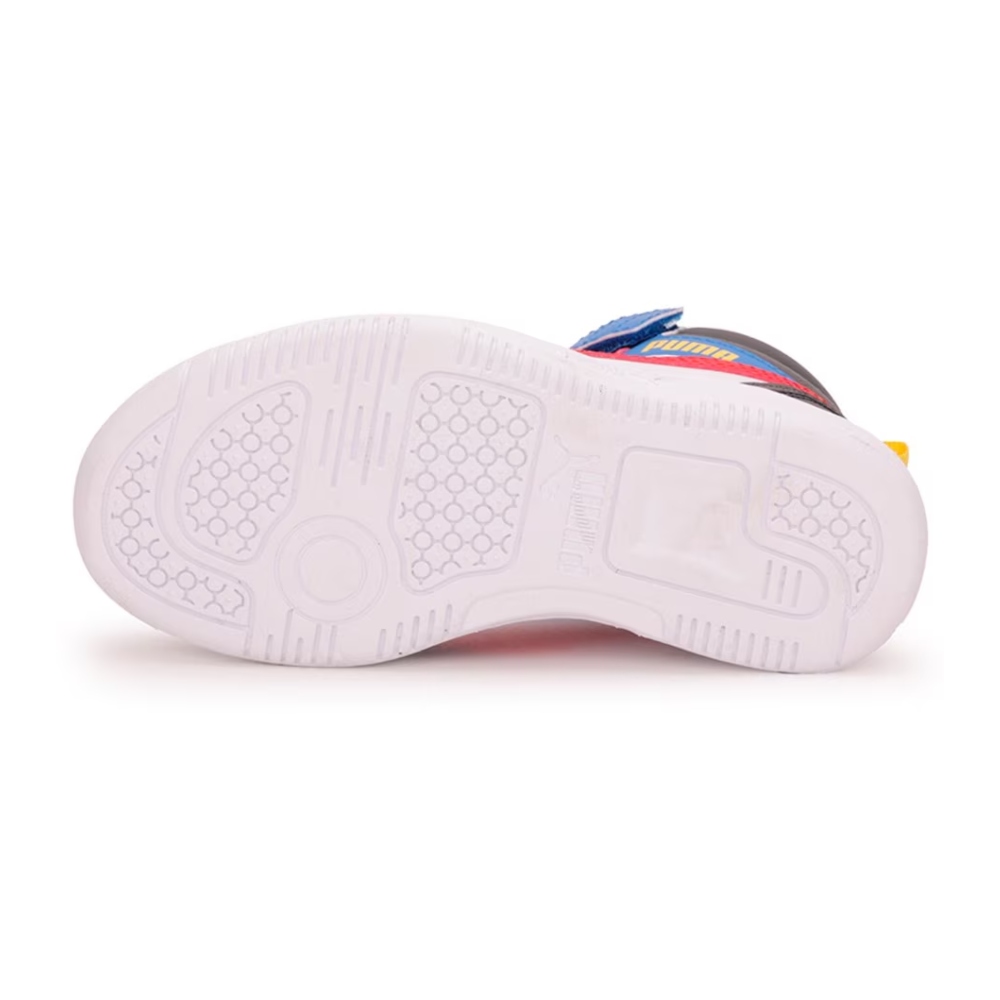 Tenis Puma Rebound V6 Mid ac+ps Blanco de Niños 393832 22