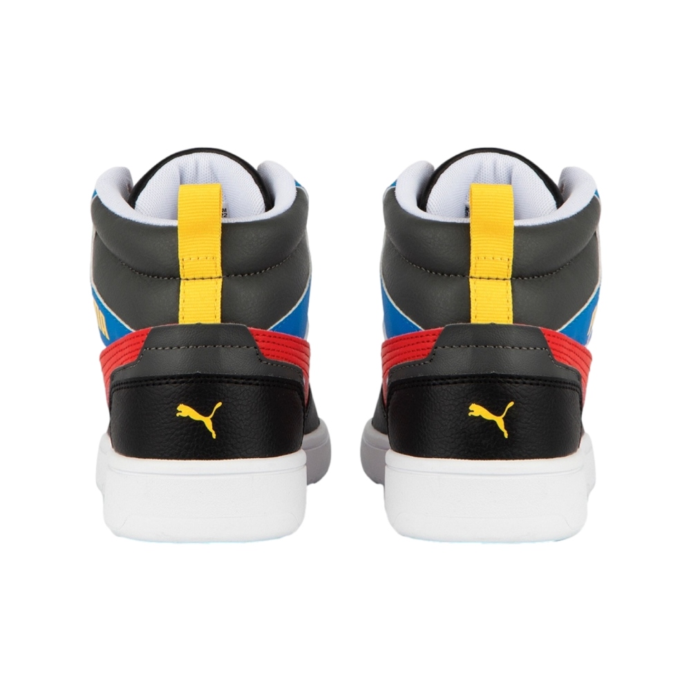 Tenis Puma Rebound V6 Mid ac+ps Blanco de Niños 393832 22