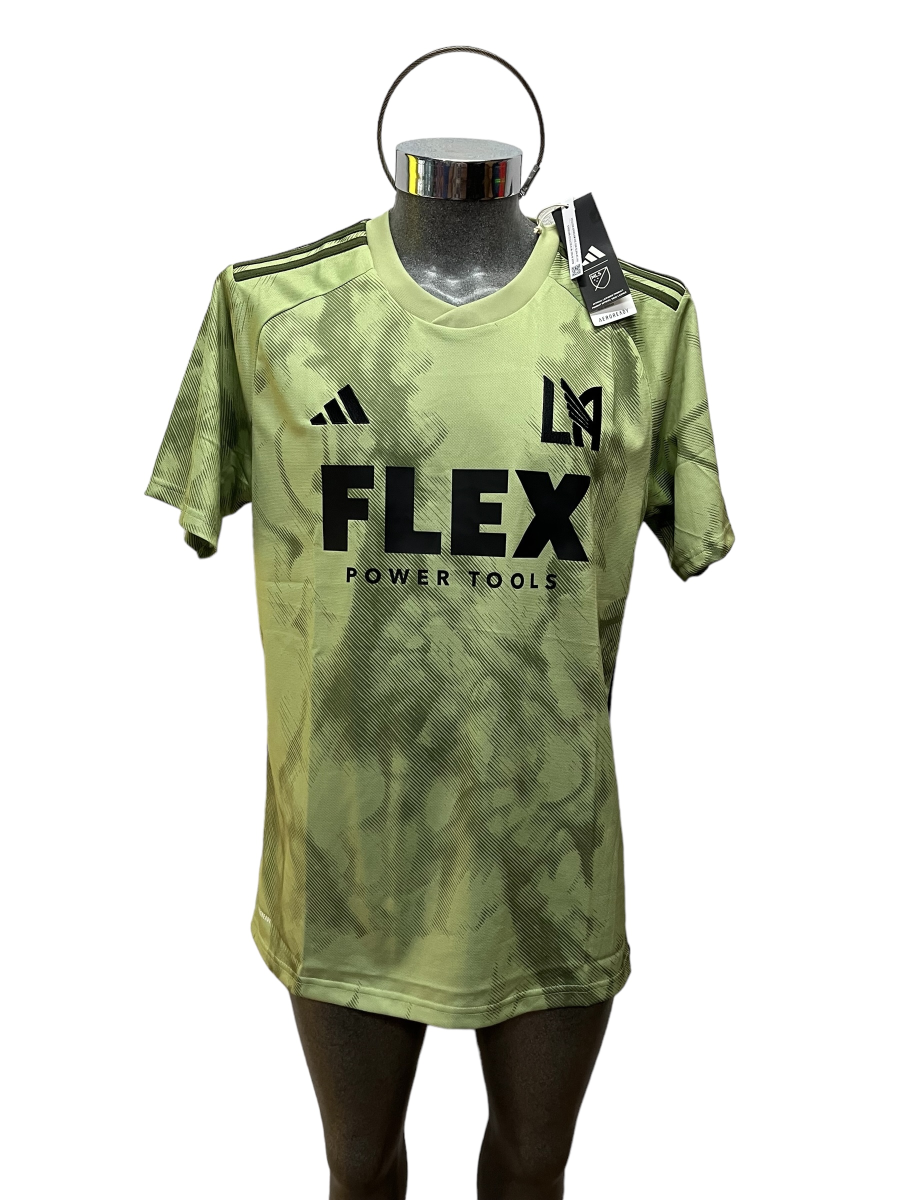 Jersey Original Adidas Los Angeles LAFC MLS visita 2023-2024 HI1873