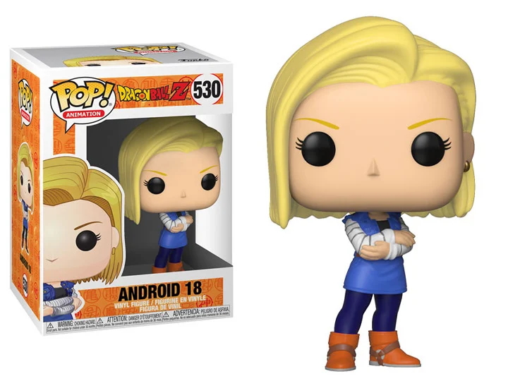 Original FUNKO Pop! Android 18 Animation: Dragon Ball Z