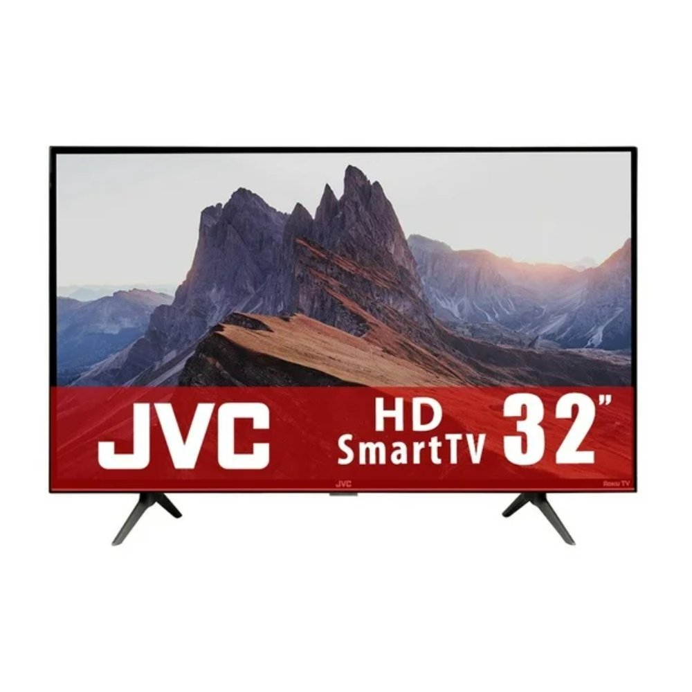  Televisión Pantalla 32 Pulgadas JVC Roku TV HD SI32RF