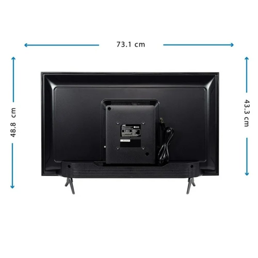  Televisión Pantalla 32 Pulgadas JVC Roku TV HD SI32RF