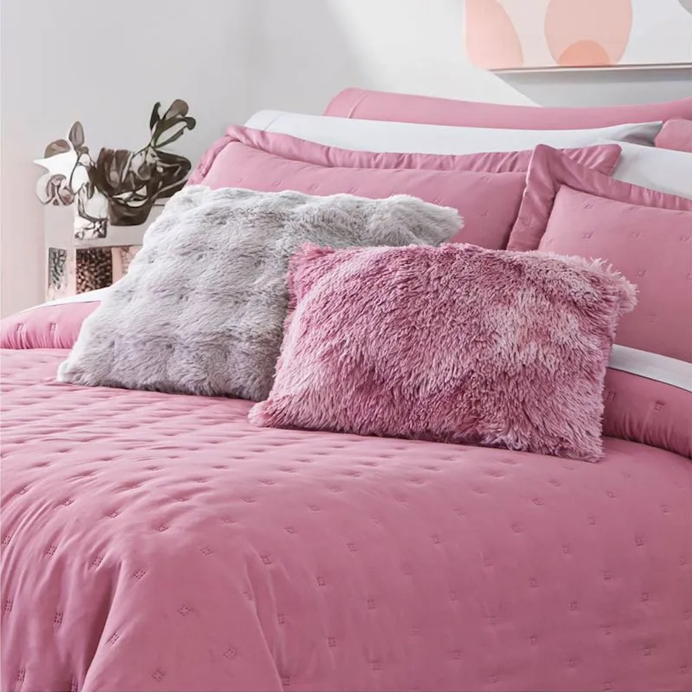 Colcha Neo Berry Individual C/Holán Poliéster Concord