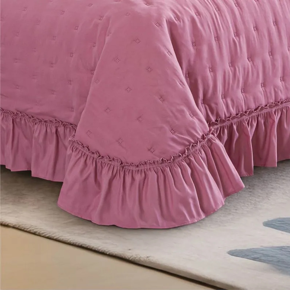 Colcha Neo Berry Individual C/Holán Poliéster Concord