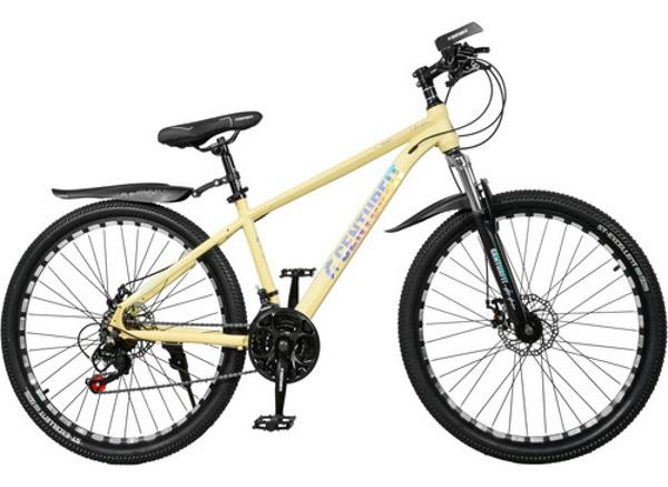 Bicicleta Montaña Beige 21 Velocidades R26 Aleación Carbon Centurfit