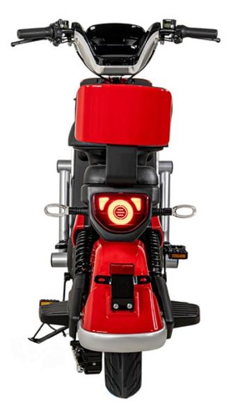 Bicicleta Bicimoto Electrica 800w 60v 50km/h Luces Full Led Rojo BIZMO
