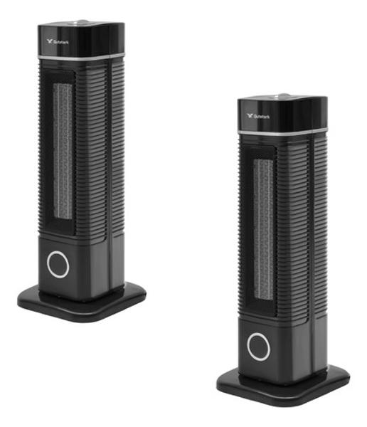 Kit Set 2 Calentadores Calefactor Oscilatorio 60° Torre Gutstark Home