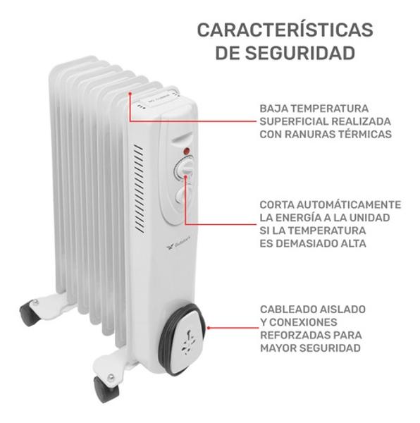 Kit 2 Calefactores Electricos Calentador Aceite Termostato Gutstark Home