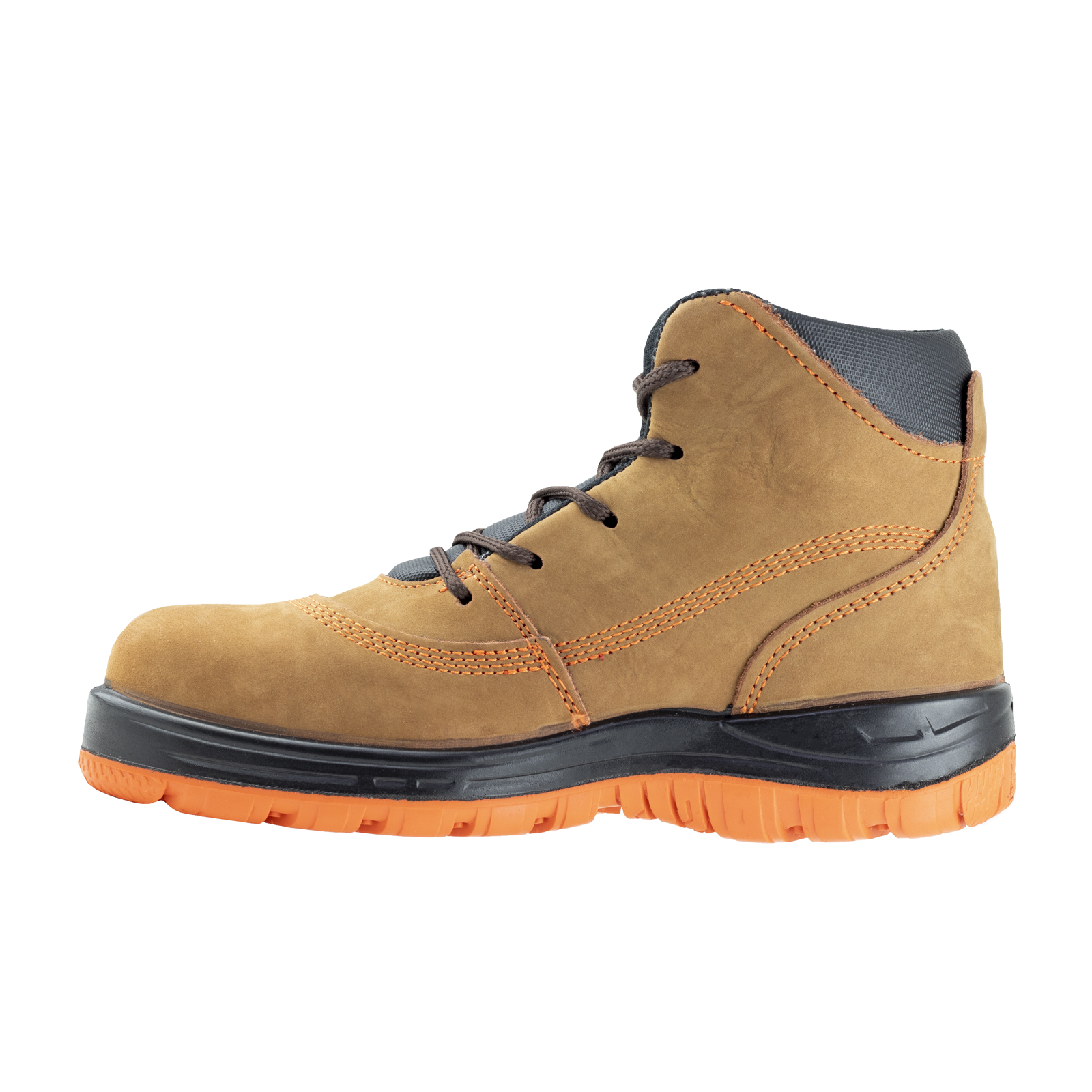 Botas Van Vien Para Hombre De Seguridad Con Casquillo Kpk1d Café (PP+D)